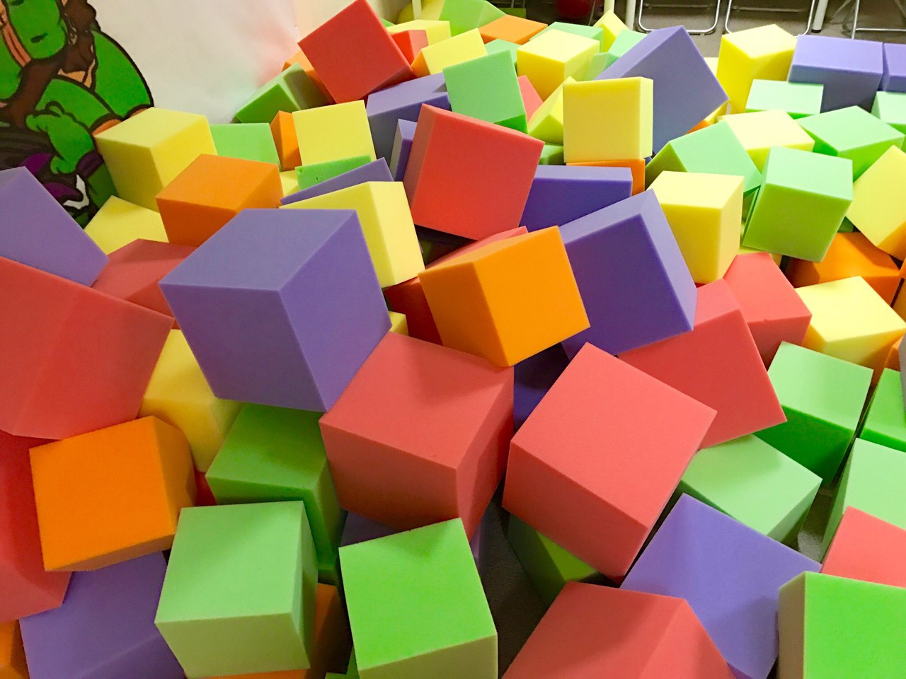 поролоновые кубики в москве