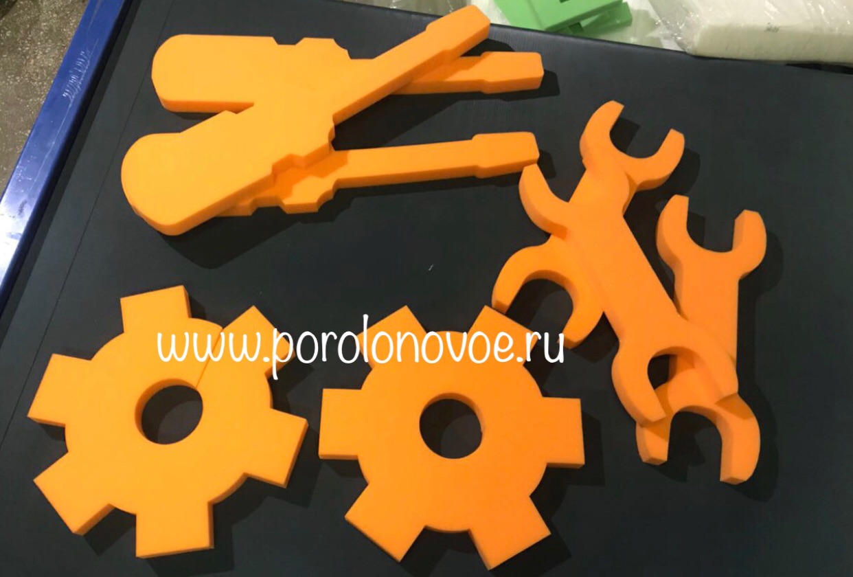 гайки из поролона